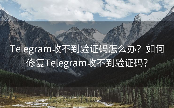 Telegram收不到验证码怎么办？如何修复Telegram收不到验证码？