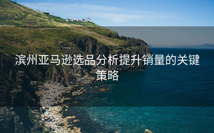滨州亚马逊选品分析提升销量的关键策略