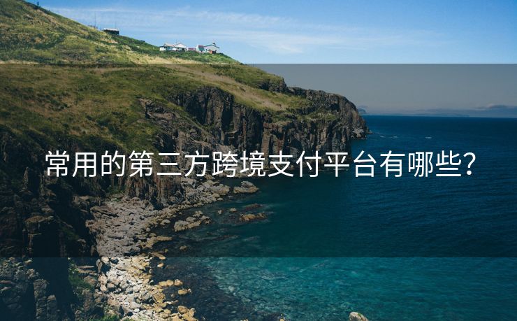 常用的第三方跨境支付平台有哪些？