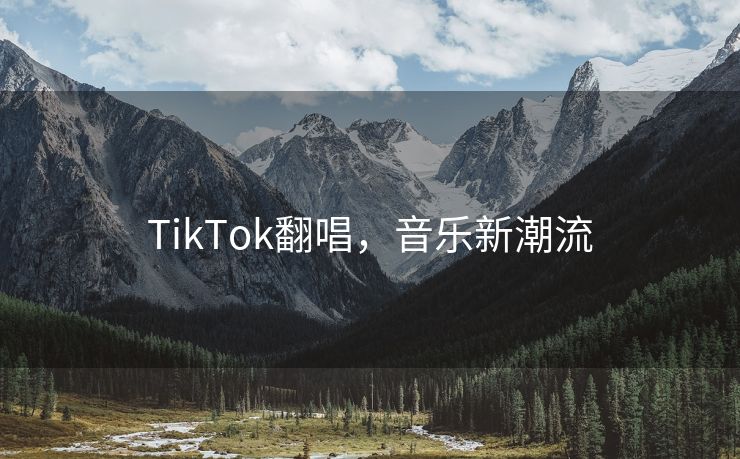 TikTok翻唱，音乐新潮流