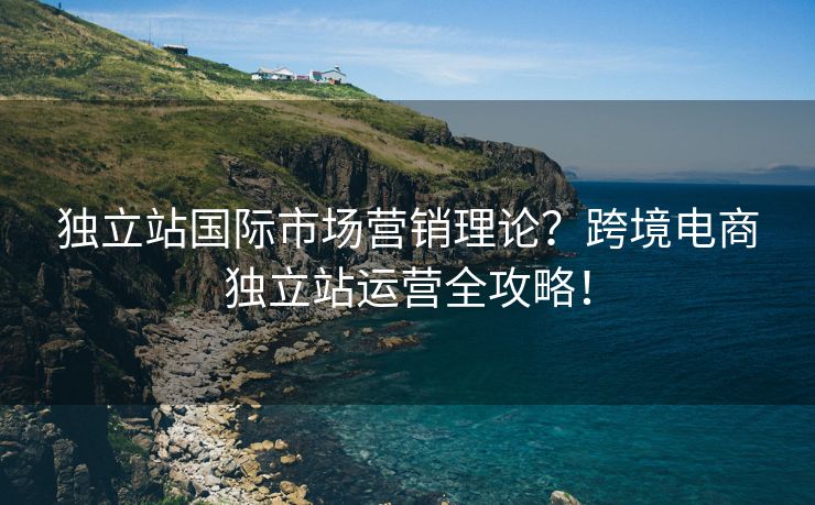 独立站国际市场营销理论？跨境电商独立站运营全攻略！